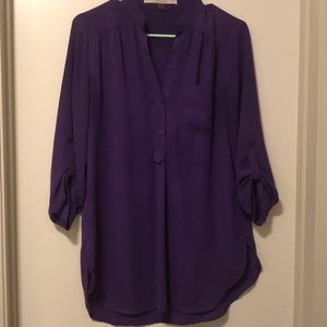 Stitch Fix 41 Hawthorn Purple Tunic blouse